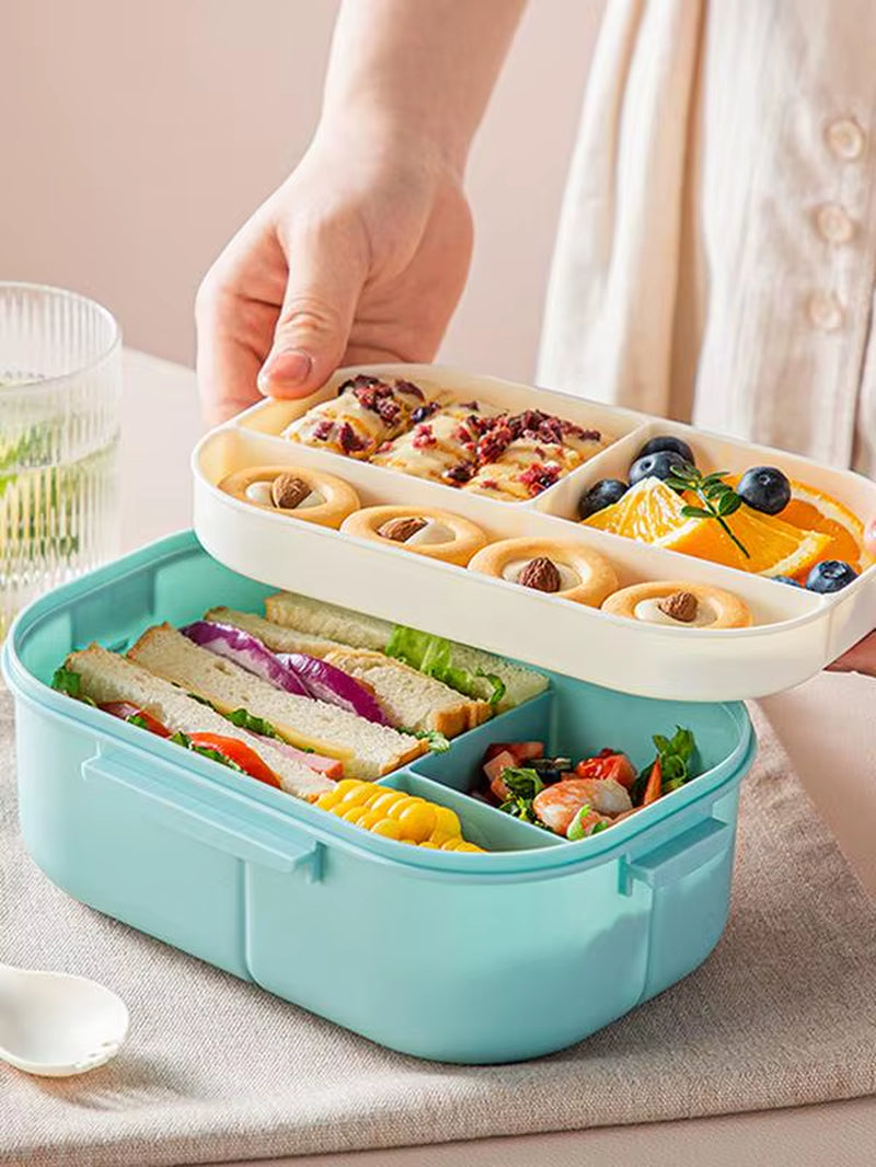 Lunch Box Container Snack Food Storage Container Leak Proof Insulated Food Jar Food Container for Sandwiches Salads Fruits